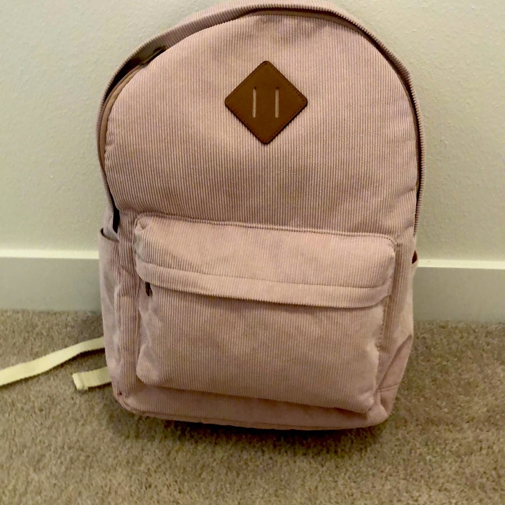 Pink backpack